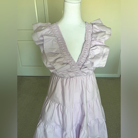 NWOT Altar’d State Levender Mini Dress Size Large - Picture 2 of 8
